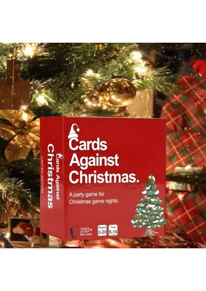 Noel'e Karşı Kartlar - Ev Partisi Için Noel Bilgi Yarışması Kart Oyunu (Yurt Dışından) fırsatları