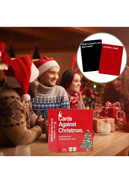 Noel'e Karşı Kartlar - Ev Partisi Için Noel Bilgi Yarışması Kart Oyunu (Yurt Dışından) indirimleri