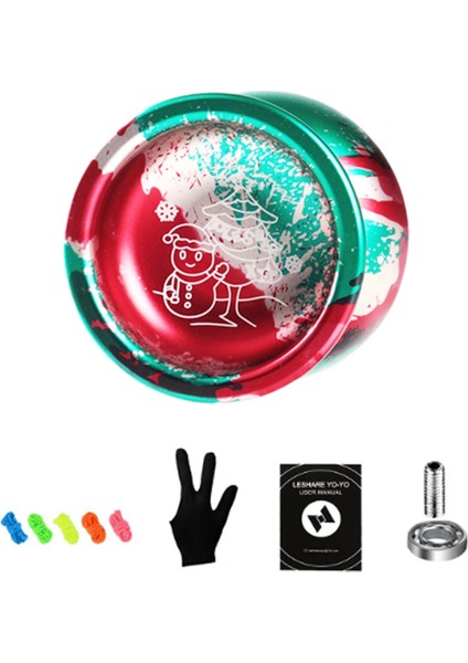 Yoyo Noel Versiyonu Uyku Fonksiyonlu Yoyo Topu 2'si 1 Arada Profesyonel Şık Yoyo Topu (Yurt Dışından)