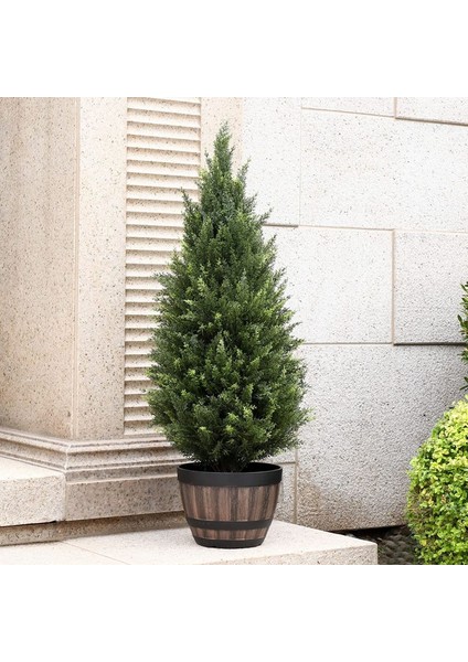 Simüle Çam ve Selvi Saksı Bitkileri Otel Dekoratif Zemin Dekorasyonu Simülasyon Ağacı Noel Ağacı Süsleri (Yurt Dışından) modelleri