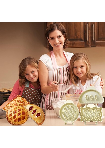 Mini El Turta Kalıbı Seti, Kafes Cepli Turta, Abs Plastik Hamur Kalıbı (Yurt Dışından) fiyatları