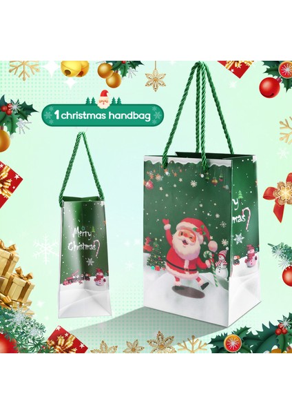 Noel Para Kutusu Seti Hediye Kutusu Patlaması Nakit Hediye Çekmeli Noel Para Kutusu (Yeşil 6 Adet) (Yurt Dışından) fiyatları