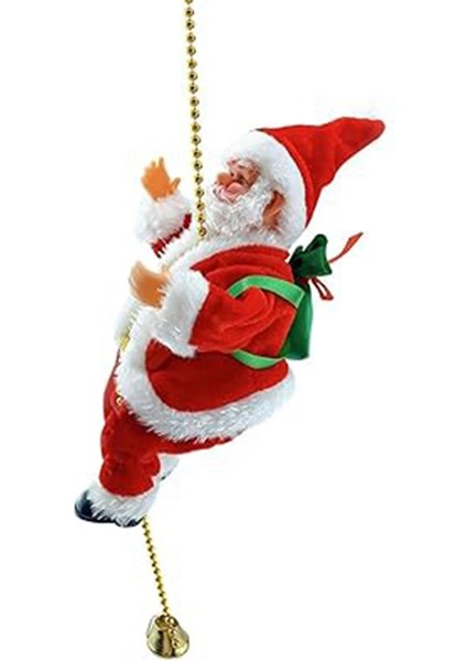 Ip Tırmanan Noel Baba Ip Tırmanan Noel Baba Iç ve Dış Mekan Noel Ağacı Süslemeleri (Yurt Dışından)