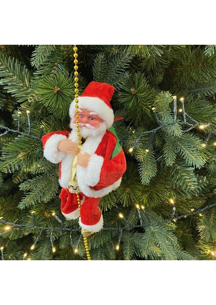 Ip Tırmanan Noel Baba Ip Tırmanan Noel Baba Iç ve Dış Mekan Noel Ağacı Süslemeleri (Yurt Dışından) modelleri