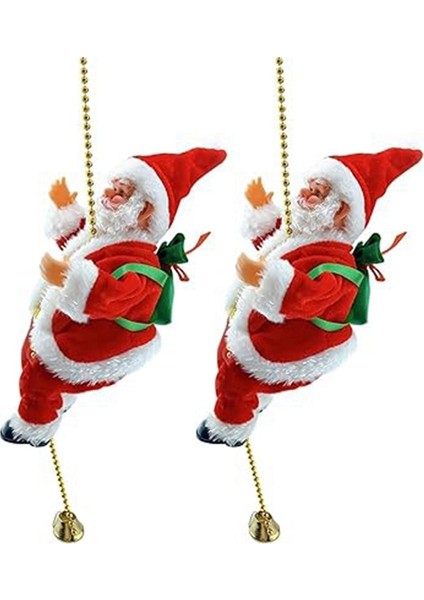 Ip Tırmanan Noel Baba Ip Tırmanan Noel Baba Iç ve Dış Mekan Noel Ağacı Süslemeleri (Yurt Dışından) fırsatları