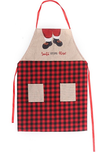 Cepli Noel Önlükleri - Pişirme, Tatil Hediyeleri, Noel Mutfak Malzemeleri Için Suya Dayanıklı Önlük (Yurt Dışından)