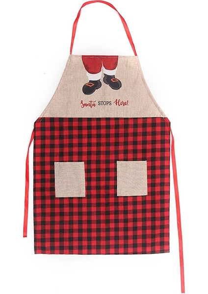 Cepli Noel Önlükleri - Pişirme, Tatil Hediyeleri, Noel Mutfak Malzemeleri Için Suya Dayanıklı Önlük (Yurt Dışından) fırsatları
