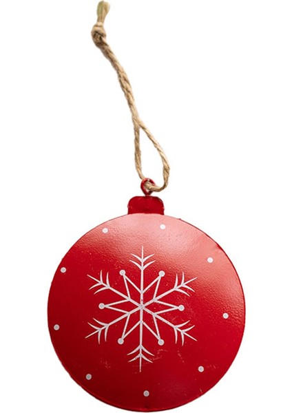 Dövme Demir Noel Ağacı Kolye Yıldız Çan Noel Partisi Ev Dekorasyonu Kolye E (Yurt Dışından)