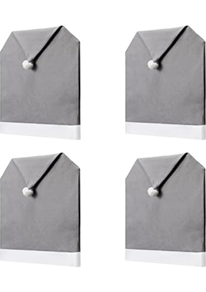 4 Parça Noel Sandalye Kılıfı Dekoru, Noel Baba Şapkası Kar Tanesi Sandalye Noel Şapkası, Mutfak Yemek Sandalyesi Kılıf Setleri (Yurt Dışından) fiyatları