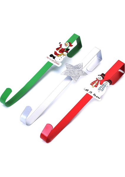Ön Kapı Için Noel Çelengi Askısı, Metal Çelenk Kancası Askıları Noel Çelengi Askı Kancası Kapı Askısı Kancası (Yurt Dışından)