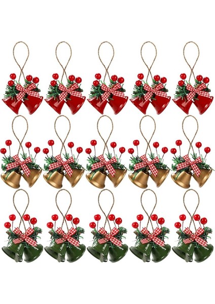 15 Parça Noel Çanı Süsü, Jingle Bell Için Asılı Süs El Sanatları, Noel Ağacı Için Zil Kolyeleri, Asılı Zil (Yurt Dışından) fiyatları