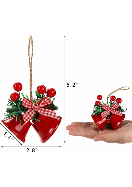 15 Parça Noel Çanı Süsü, Jingle Bell Için Asılı Süs El Sanatları, Noel Ağacı Için Zil Kolyeleri, Asılı Zil (Yurt Dışından) fırsatları