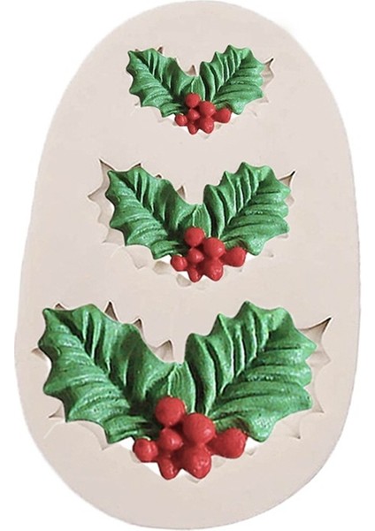 Noel Çanı Yaprağı Modelleme Kalıbı Ev Yapımı Pişirme Kalıbı Kendin Yap Jöle Damla Kalıbı (Yurt Dışından) fırsatları