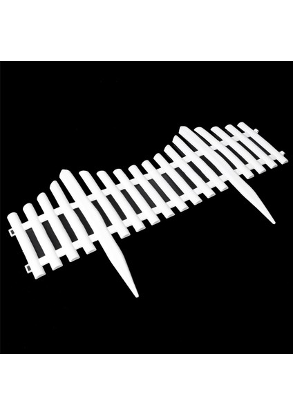 6 Adet Avlu Iç Veya Dış Mekan Bahçe Çiti Plastik Çit Anaokulu Çiçek Küçük Çit Kendin Yap Çit Dekorasyonu (Yurt Dışından)