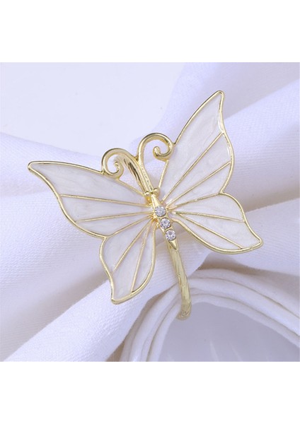 8 Adet Çiçek Kelebek Peçete Halkası Tutucu Paskalya Düğün Partisi Aile Toplantısı Peçete Bezi Süsleme Dekorasyonu, B (Yurt Dışından) fırsatları