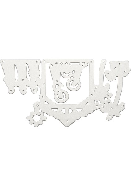 Kesme Kalıpları Şablon Şablonu Scrapbooking Kabartma Makinesi Kabartma Şablon Şablonları, Big Shot / Cuttlebug / ve Diğer Delme Makineleri Için (G) (Yurt Dışından) fırsatları