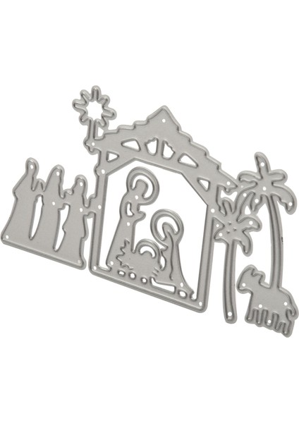 Kesme Kalıpları Şablon Şablonu Scrapbooking Kabartma Makinesi Kabartma Şablon Şablonları, Big Shot / Cuttlebug / ve Diğer Delme Makineleri Için (G) (Yurt Dışından) indirimleri