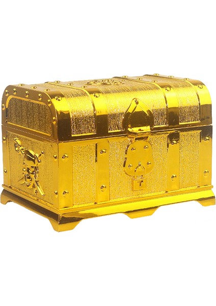 Çocuklar Için Korsan Avı Korsan Gizli Kutu Plastik Dekoratif Ev Oyunu Retro Parti Dekorasyon Hediyeleri (Yurt Dışından)