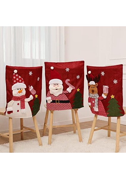 Noel Sırt Sandalye Kılıfları, Yemek Odası Sandalye Kılıfları, Akşam Yemeği Sandalye Kılıfları, Noel Ziyafeti Sandalye Kılıfı, Mutfak Sandalye Kılıfı, Yemek Odası Dekoru (Yurt Dışından) fiyatları