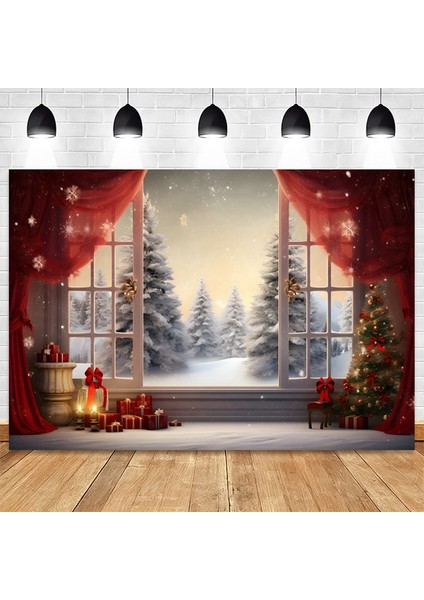 210X150CM Noel Arka Plan Bezi Noel Ağacı Kar Tanesi Parti Dekorasyonu Çocuk Fotoğrafçılığı Arka Plan Bezi, H (Yurt Dışından) indirimleri