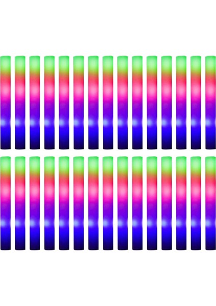 Noel, Doğum Günü, Düğün, Aydınlatma Malzemeleri Için LED Işık Çubukları, Renkli Rgb Işıklı Köpük Çubuklar (Yurt Dışından)