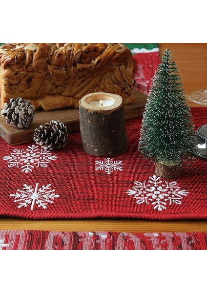 Noel Masa Örtüsü, -Mutfak Yemek Odası Noel Dekorasyonu Için Kış Masa Örtüsü, Ev Partisi Masa Dekorasyonu Için (Yurt Dışından) indirimleri