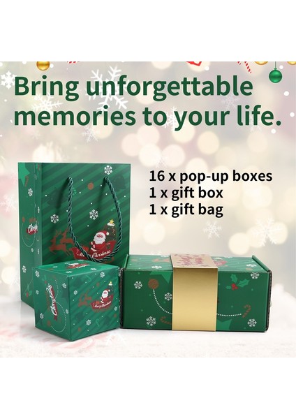 Para Sürpriz Kutusu Mutlu Noeller Sürpriz Kutusu Katlanır Zıplayan Zarf Hediye Kutusu Nakit Patlama Hediye Kutusu Yeşil (Yurt Dışından) indirimleri