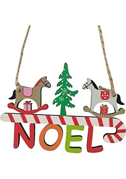 Ön Kapı Için Noel Hoş Geldiniz Yazısı - Renkli Harfli Ahşap Duvara Asılan Yazı Noel Ağacı Kapı Dekor Yazısı Noel (Yurt Dışından) indirimleri