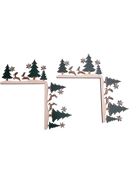 Noel Kapı Üstü Süsleri, Kapı Üstü Çerçeve Köşe Tabela Süslemeleri, Ev Dekorasyonu Için Ev Çerçeve Dekor Süsü (Yurt Dışından) fiyatları