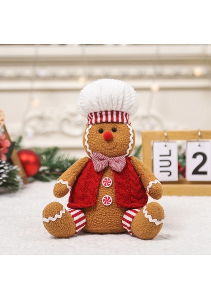 Noel Süsleri, Çizgi Film Oturan Zencefilli Kurabiye Figürleri, Masaüstü Dekorasyon Aksesuarları Kız (Yurt Dışından) fiyatları