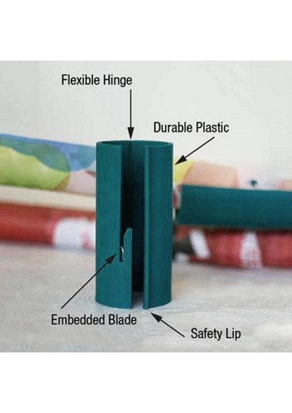 2 Adet Ambalaj Kağıdı Kesici, Noel Hediye Paketi Kesici, Hediye Paketi Kesici, Kraft Kağıt Rulo Kesici, Parti ve Dekorasyon (Yurt Dışından) fırsatları