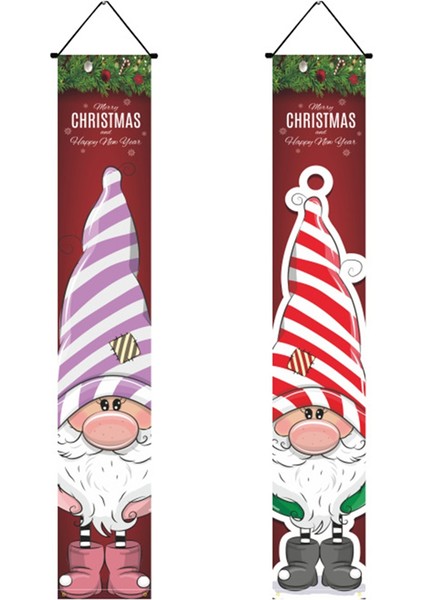 Mutlu Noeller. Afişi Asın. Iç ve Dış Mekan Noel Dekoratif Afişleri, Ön Kapı ve Garaj B (Yurt Dışından)