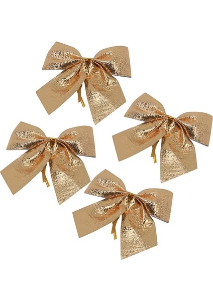 24 Adet Dekorasyon Süsü Asılı Fiyonk Kelebek Dekor Ağacı Sevimli Noel Ağacı (24 Adet, Altın) (Yurt Dışından) modelleri