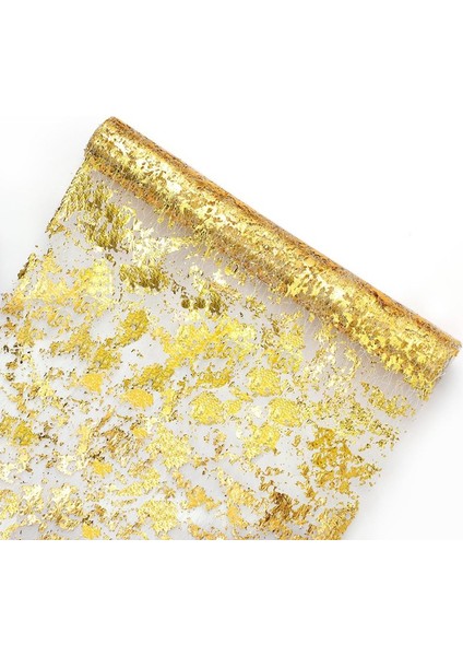 Tek Kullanımlık Yuvarlak Gül Altın Amerikan Servisi Parlak Metal ve Altın Rengi Ince Örgü Mat. Yemek Masası Dekorasyonu (Yurt Dışından) indirimleri