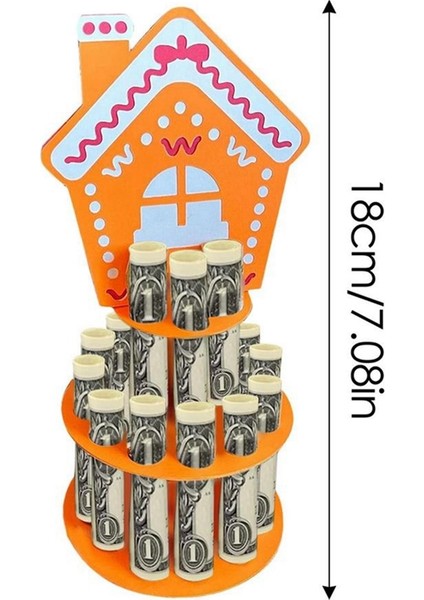 Nakit Tutucu Düzenleyici Ahşap Noel Para Tutucu El Yapımı Asılabilir Dekoratif Çıkarılabilir Nakit Tutucu Oturma Odası Için (Yurt Dışından) indirimleri