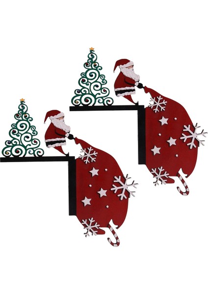 Noel Kapı Üstü Süsleri, Kapı Üstü Çerçeve Köşe Tabela Süslemeleri, Ev Dekorasyonu Için Ev Çerçeve Dekor Süsü (Yurt Dışından)