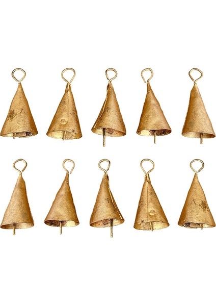 10 Adet Vintage Asılı Çanlar Noel Süslemeleri Ev Dekorasyonu Için Çanlar, Halat Stili C ile Inek Çanları Dekorasyonu (Yurt Dışından) fiyatları