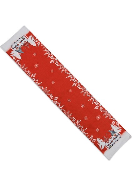 Gri Noel Masa Örtüsü Noel Dekorasyon Malzemeleri Kumaş Masa Örtüsü Noel Masa Dekorasyonu (Yurt Dışından) modelleri