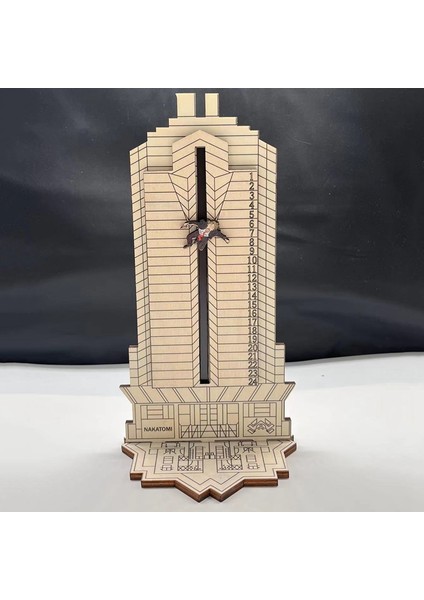 Gruber Nakatomi Meydanı'ndan Düşüyor, Komik Noel Cadılar Bayramı Takvimi Ahşap Noel Geri Sayım Takvimi Dekoru B (Yurt Dışından) modelleri