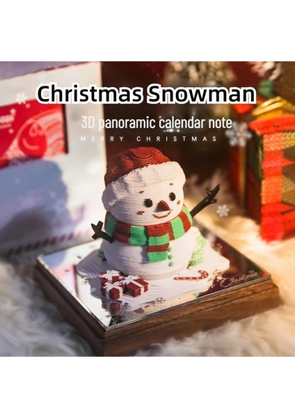 2025 3D Masa Takvimi Koparılabilir Takvimler - Kendin Yap Kağıt Oymacılığı, Sanatsal Koparılabilir Tasarım, Yapışkan Notlar Dahil (Yurt Dışından) modelleri