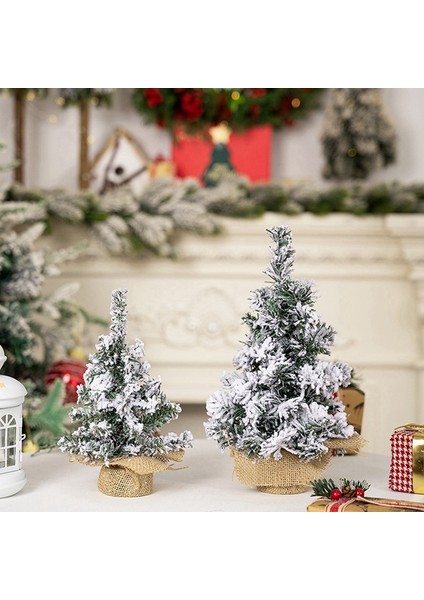 6'lı Paket Yapay Mini Noel Ağacı Masaüstü Mini Noel Ağacı Kendin Yap Tatil Iç Mekan Dekorasyonları (Yurt Dışından) fiyatları