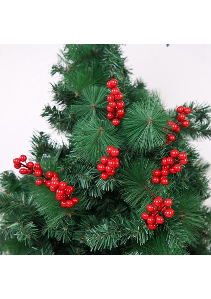 50 Adet Noel Simülasyonu Meyveli 14 Meyveli Yapay Çiçek Meyve Kiraz Bitkileri Noel Partisi Dekorasyonu Kendin Yap Hediyesi (Yurt Dışından) fırsatları
