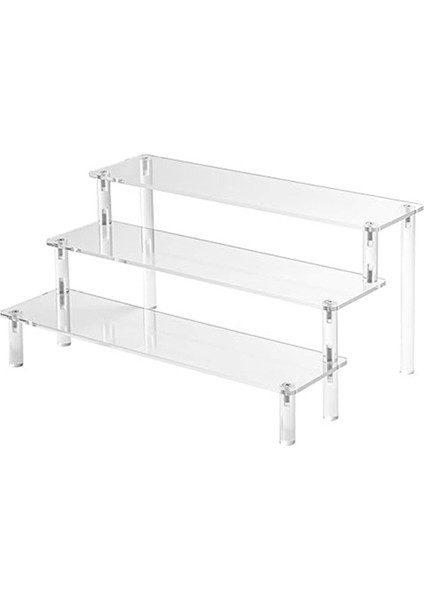 Akrilik Kaldırma Standı 3 Katmanlı Parfüm Mendil Standı Karakter Model Standı Tatlı Rafı (Yurt Dışından)