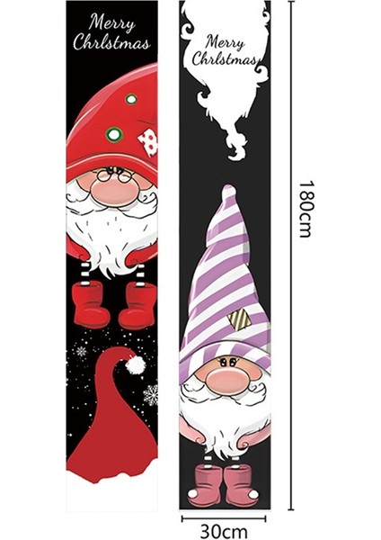 Mutlu Noeller. Afişi Asın. Iç ve Dış Mekan Noel Dekoratif Afişleri, Ön Kapı ve Garaj B (Yurt Dışından) modelleri