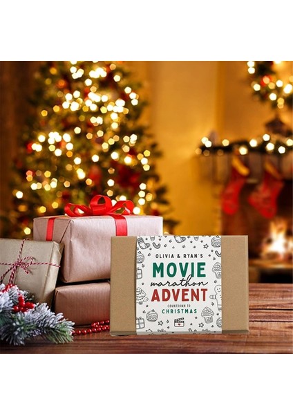 Noel Advent Takvimi Kartları 24 Parça Noel Geri Sayım Takvimi Kart Seti 24 Gün Tebrik Kartı Anma B (Yurt Dışından) fırsatları