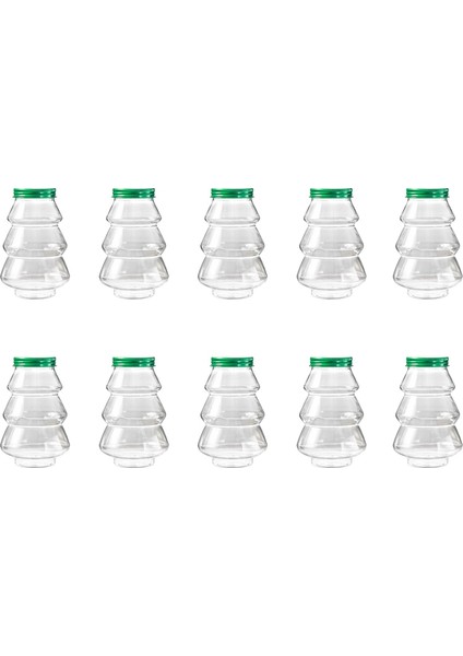 Noel Ağacı Şeker Kavanozu Çocuk Hediyesi Kendin Yap Hediye Şeker Bisküvi Atıştırmalık Yeni Yıl Dekorasyon Kutusu Yeşil Kapak (Yurt Dışından) fiyatları