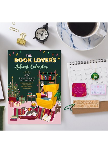 Kitap Severlerin Advent Takvimi, Yetişkin Kitap Severler Için 25 Kitap Hediyesi, Hediyeli Kitap Severlerin Advent Takvimi (Yurt Dışından) fiyatları