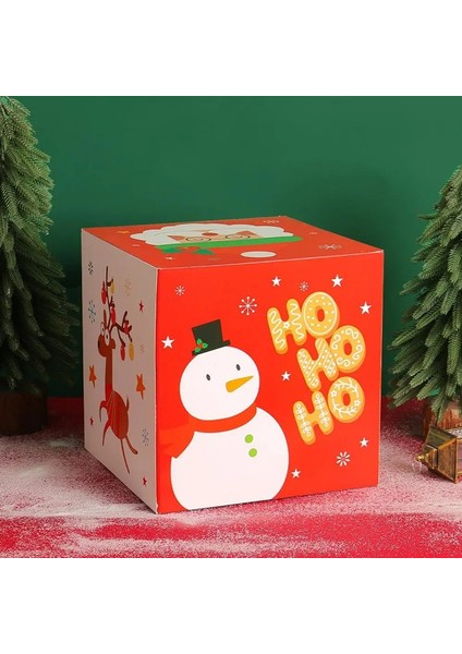 Noel Şekerleme Paketleme Kutusu Küçük //noel Baba Şekerleme Kutusu 25 Cm/9,84 Inç Kapaklı Tatil Şekerleme Kutusu Noel (Yurt Dışından) fırsatları