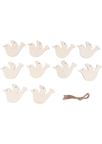 Düğün Dilek Ağacı Veya Süsü Için 10 Adet/takım Ahşap (Yurt Dışından) fiyatları