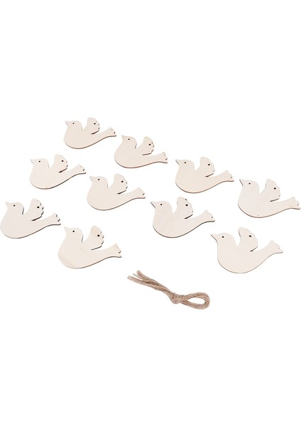 Düğün Dilek Ağacı Veya Süsü Için 10 Adet/takım Ahşap (Yurt Dışından) modelleri